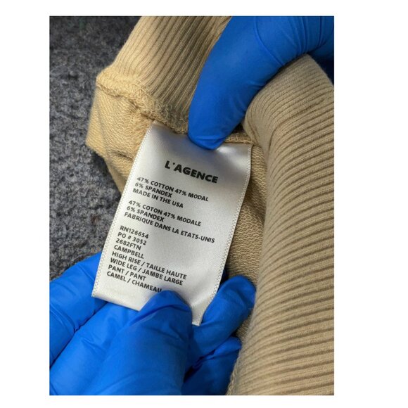 L'Agence Size L Casual pants - warm tan, comfy! - Picture 5 of 6